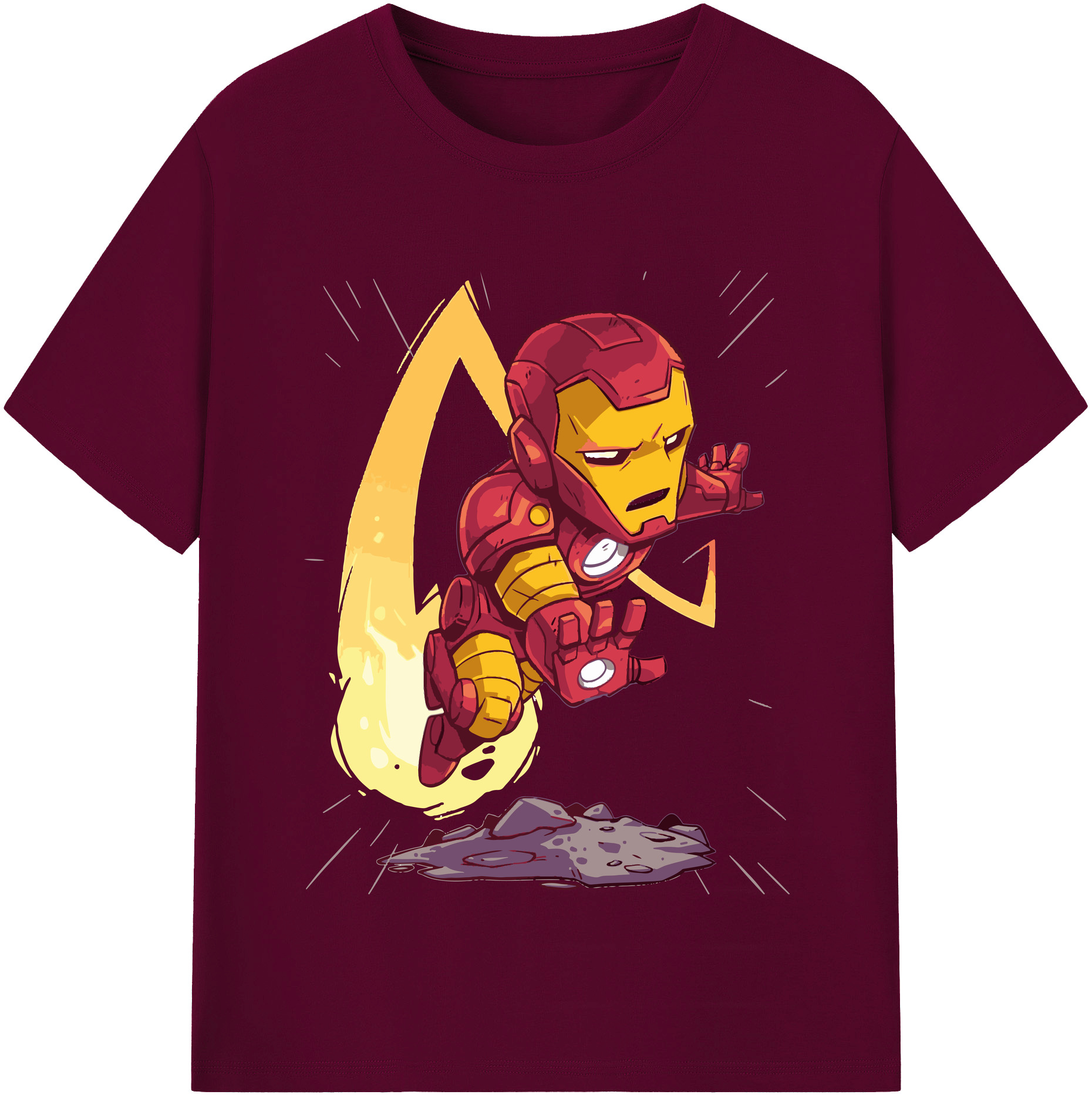 （画像用） アベンジャーズ The Avengers レディースカジュアルプリントTシャツ（綿100％）